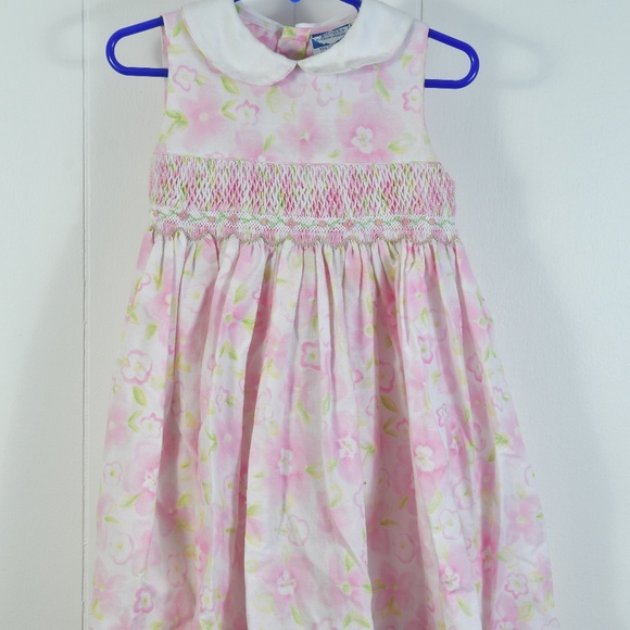 carriage boutique smocked dress